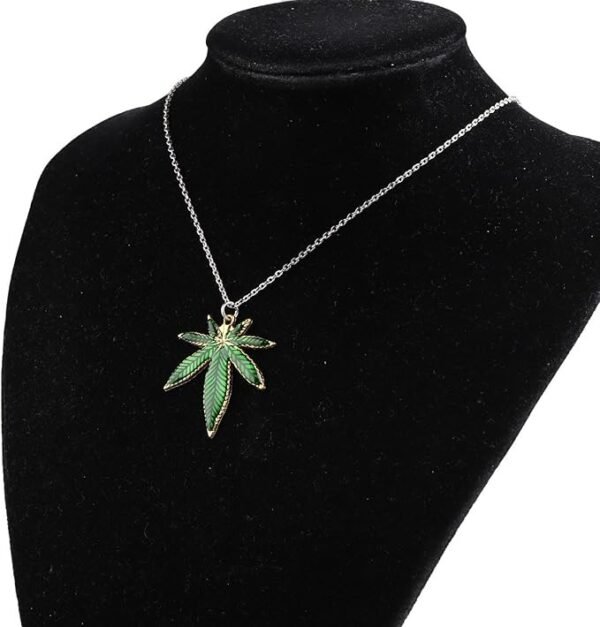 Stunner'z Green Weed Leaf Pendant - Image 5