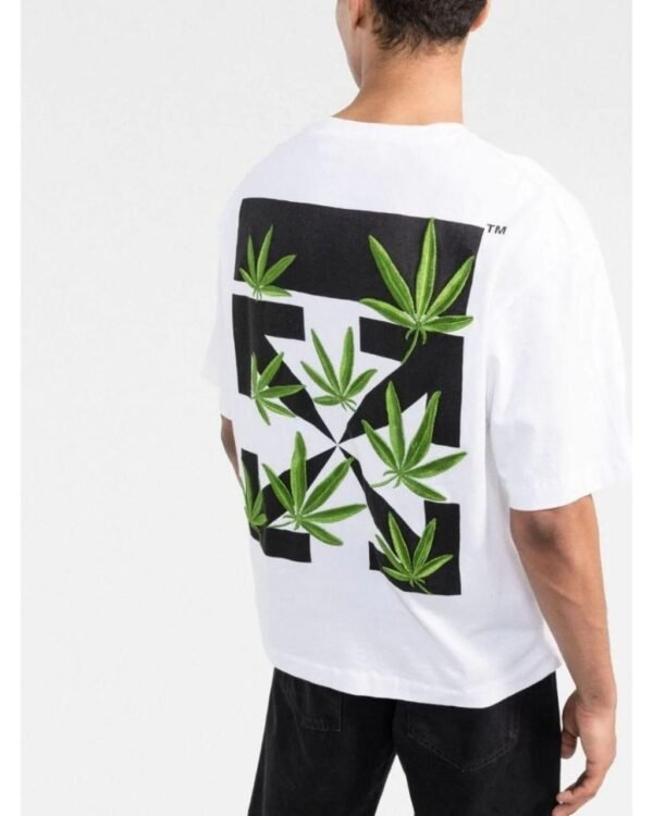 Stunnerz Vibe Men's Oversized Cannabis Arrow Graphic T-Shirt – Drop Shoulder, Half Sleeve - Image 8