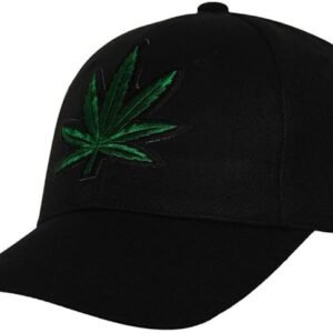 Stunnerz Vibe Embroidered Iron ON weed CAp