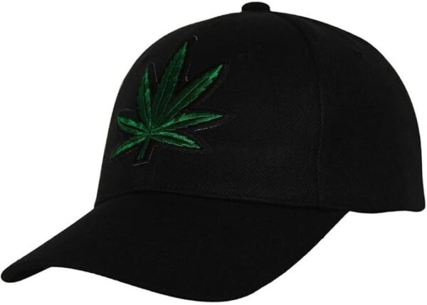 Stunnerz Vibe Embroidered Iron ON weed CAp