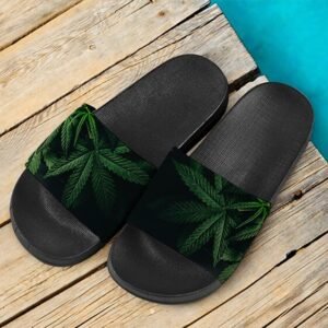 Stunner’z Vibe Weed Leaf Slipper– Chill in Every Step