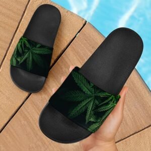 Stunner’z Vibe Weed Leaf Slipper– Chill in Every Step