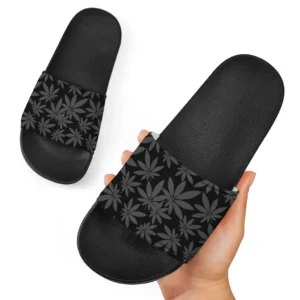 Stunner’z Vibe OG Weed Leaf Slide Slipper– Comfort with a Chill Flow