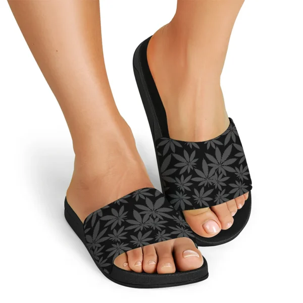 Stunner’z Vibe OG Weed Leaf Slide Slipper– Comfort with a Chill Flow - Image 3