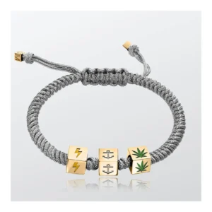 Stunner’z Vibe – Bolt Luxe Braided Bracelet Iconic Streetwear Jewelry