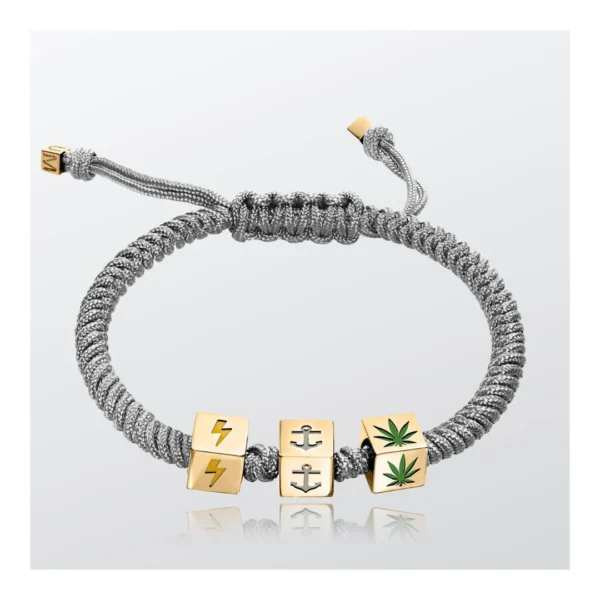 Stunner'z Vibe - Bolt Luxe Braided Bracelet Iconic Streetwear Jewelry